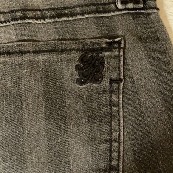 Frankie B distressed striped jeans saved for annareedy - Picture 6 of 8